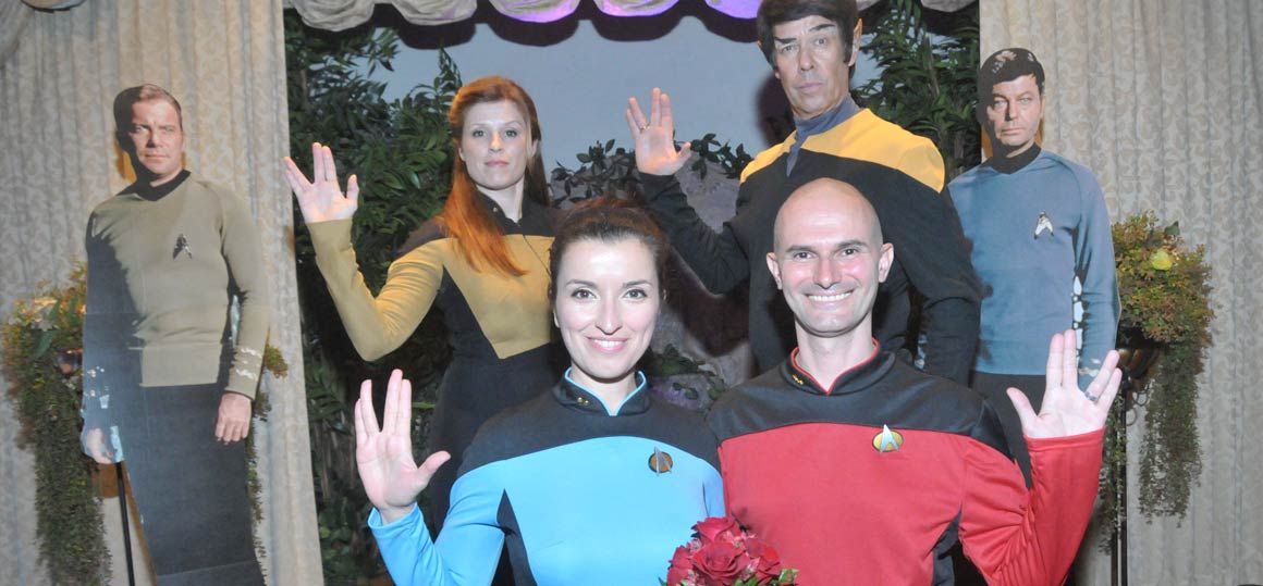 ceremonia de star trek en viva las vegas