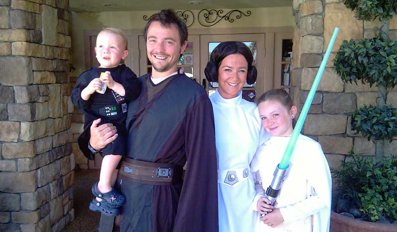 boda de star wars en viva las vegas